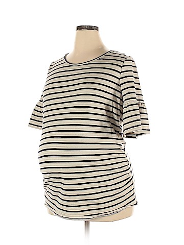 Skies Are Blue Short Sleeve Top (view 1)