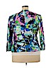 Kasper 100% Polyester Blue Blazer Size 18 - photo 2