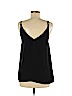 Topshop Maternity 100% Polyester Black Sleeveless Blouse Size 10 - photo 2
