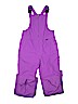 Lands' End 100% Nylon Purple Snow Pants With Bib Size 10 - photo 1