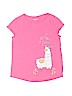 Lands' End 100% Cotton Pink Short Sleeve T-Shirt Size M (kids) - photo 1