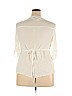 American Rag Cie 100% Rayon White 3/4 Sleeve Blouse Size XXL - photo 2