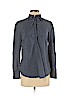 Mossimo Blue Long Sleeve Blouse Size S - photo 1