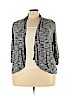 INC International Concepts 100% Rayon Gray Cardigan Size 3X - photo 1