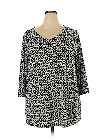 Talbots 3/4 Sleeve Top (view 1)