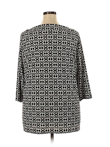 Talbots 3/4 Sleeve Top (view 2)