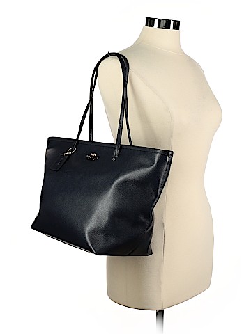 Coach Leather Tote (view 2)