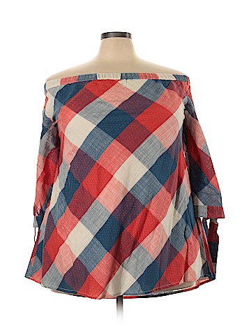 eShakti 3/4 Sleeve Top (view 1)