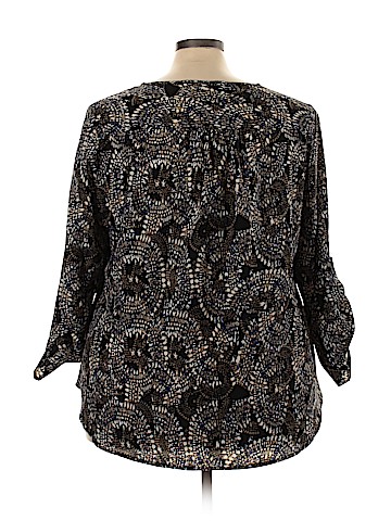 Larry Levine 3/4 Sleeve Blouse (view 2)