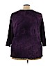 Avenue Purple 3/4 Sleeve Top Size 22 - 24 Plus - photo 2