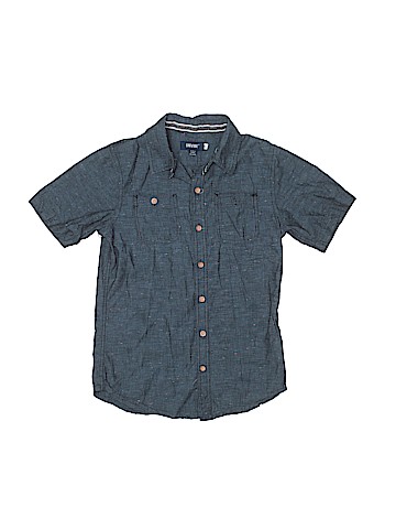 Univibe Short Sleeve Button-Down Shirt (view 1)