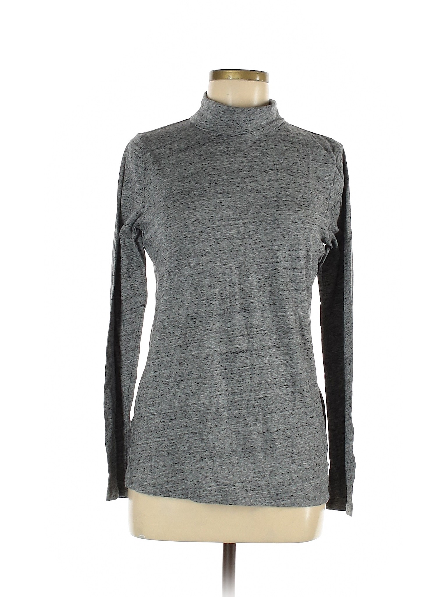 Gap Women Gray Long Sleeve Turtleneck L | eBay