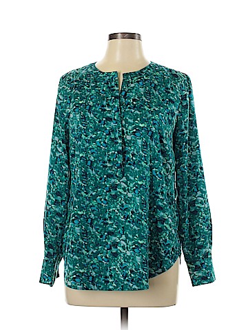 J. Crew Factory Store Long Sleeve Blouse (view 1)