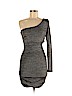Forever 21 Silver Cocktail Dress Size M - photo 1