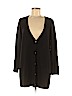 Eileen Fisher 100% Merino Wool Black Wool Cardigan Size M - photo 1