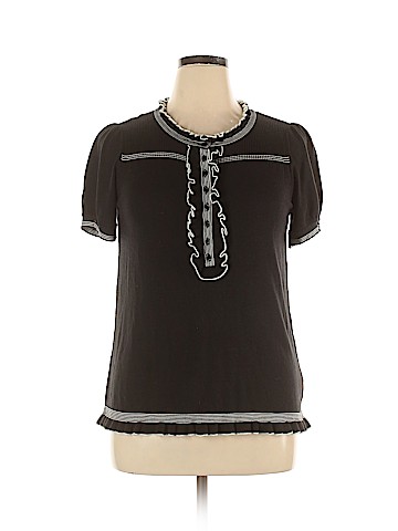 Nicole by Nicole Miller Short Sleeve Top (view 1)