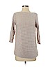 J. McLaughlin 100% Cotton Tan Pullover Sweater Size S - photo 1