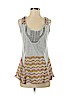 A Common Thread Gray Sleeveless Blouse Size S - photo 1