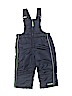 Pacific Trail 100% Polyester Solid Blue Snow Pants With Bib 9-12 MO / 12 MO - photo 1
