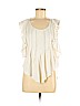 Free People White Sleeveless Top Size L - photo 1