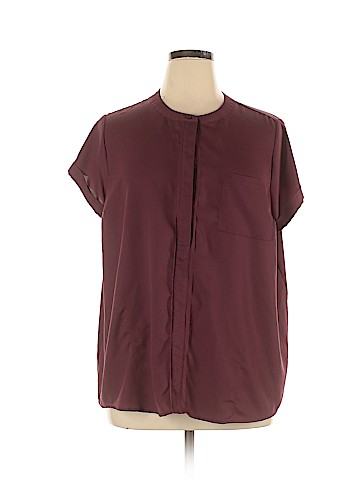 Simply Vera Vera Wang Short Sleeve Blouse (view 1)