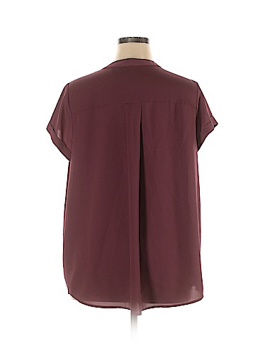 Simply Vera Vera Wang Short Sleeve Blouse (view 2)