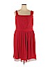 NY Collection Red Casual Dress Size 2X - photo 1