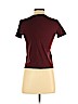 Babaton 100% Cotton Burgundy Short Sleeve T-Shirt Size S - photo 2
