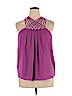 Shinestar 100% Polyester Purple Sleeveless Blouse Size XL - photo 1