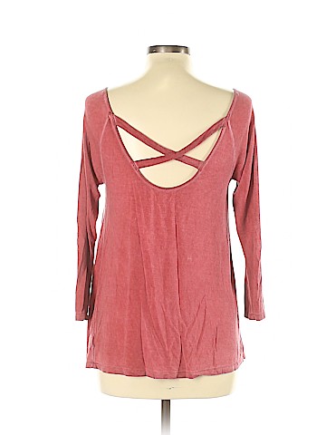 American Eagle Outfitters 3/4 Sleeve Top (view 2)