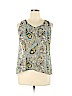 Collective Concepts 100% Polyester Teal Sleeveless Blouse Size XL - photo 1