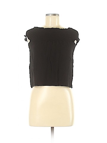 Brandy Melville Short Sleeve Blouse (view 1)