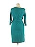 Ann Taylor Teal Casual Dress Size L (petite) - photo 2