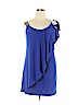 Betsy & Adam Blue Cocktail Dress Size 14 - photo 1