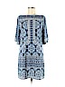 BCBGMAXAZRIA Blue Casual Dress Size M - photo 1