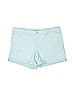 Mossimo Green Denim Shorts Size 14 - photo 1