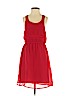 Tommy Girl by Tommy Hilfiger 100% Polyester Red Casual Dress Size S - photo 1