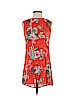 Speechless 100% Polyester Orange Casual Dress Size S - photo 1