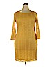 Sharagano Yellow Casual Dress Size 14 - photo 1