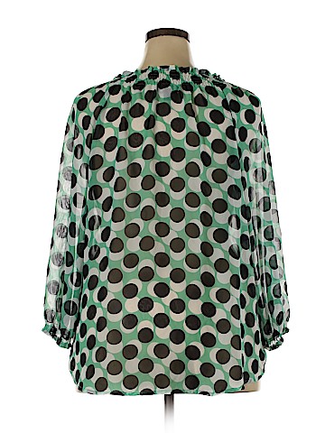 a.n.a. A New Approach Long Sleeve Blouse (view 2)