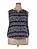 SONOMA life + style 100% Rayon Blue Sleeveless Top Size XL - photo 1