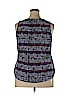 SONOMA life + style 100% Rayon Blue Sleeveless Top Size XL - photo 2