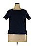 Merona Blue Short Sleeve Top Size XXL - photo 1