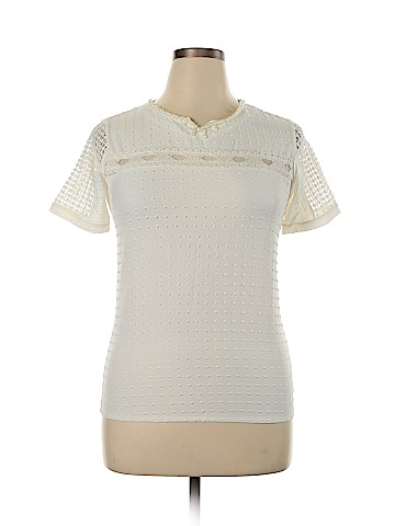 Finejo Short Sleeve Blouse (view 1)