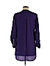 Liberty Love Purple Long Sleeve Blouse Size L - photo 2
