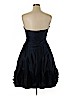 Basix II 100% Polyester Blue Cocktail Dress Size 14 - photo 2