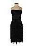 BCBGMAXAZRIA Runway 100% Polyester Black Cocktail Dress Size 2 - photo 1