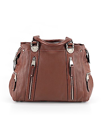 B Makowsky Leather Tote (view 1)