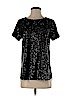 Rachel Zoe Black Short Sleeve Top Size 2 - photo 1