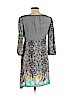 Tolani 100% Silk Blue Cocktail Dress Size M - photo 2